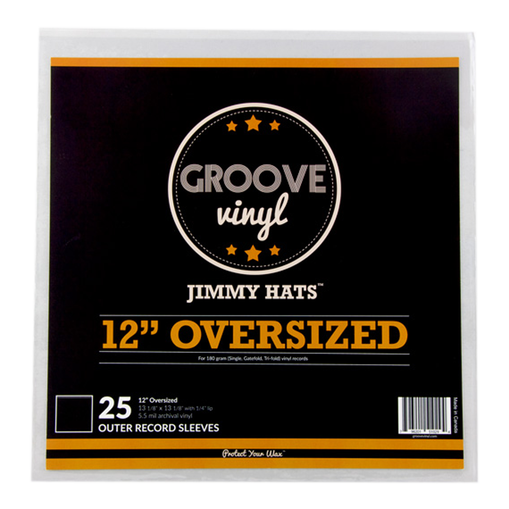12 Inch Oversized - Premium Outer Record Sleeves - Groove Vinyl