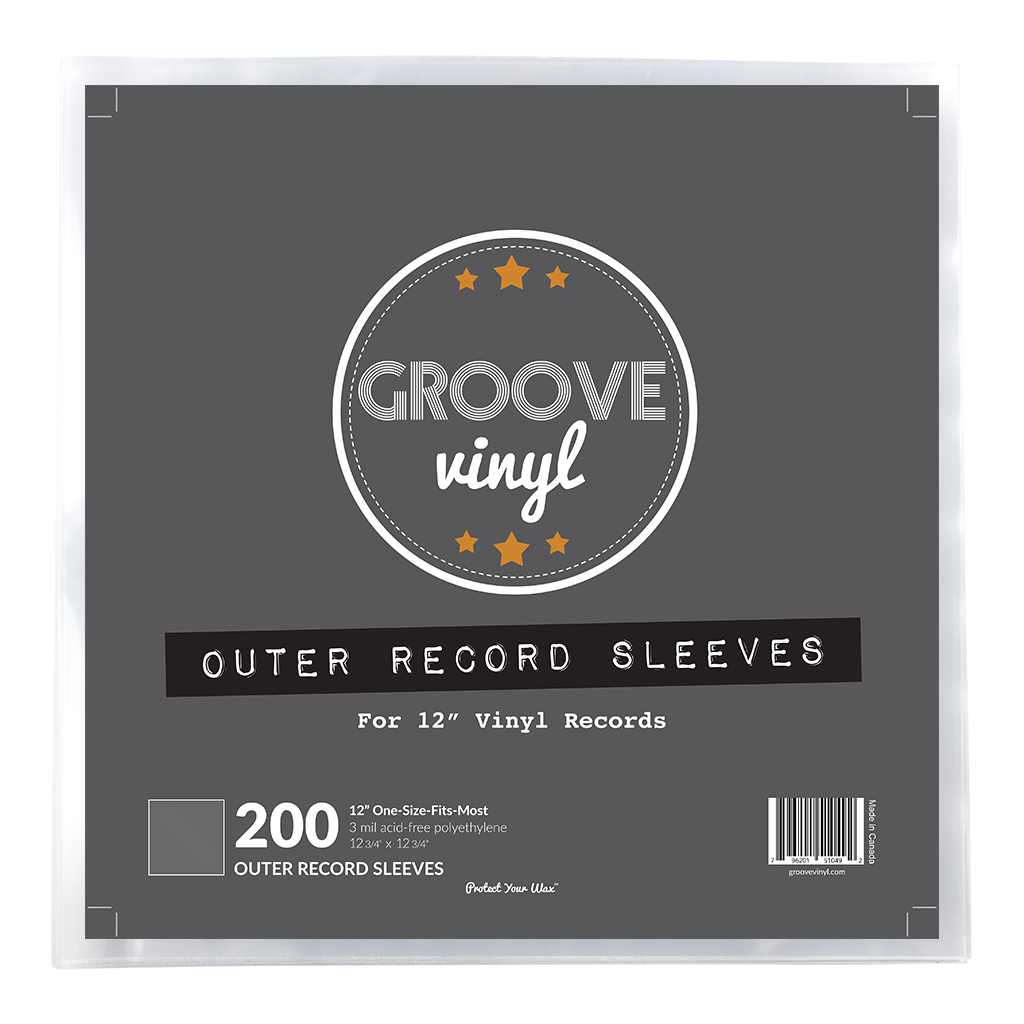 12 Inch - Outer Record Sleeves - Groove Vinyl