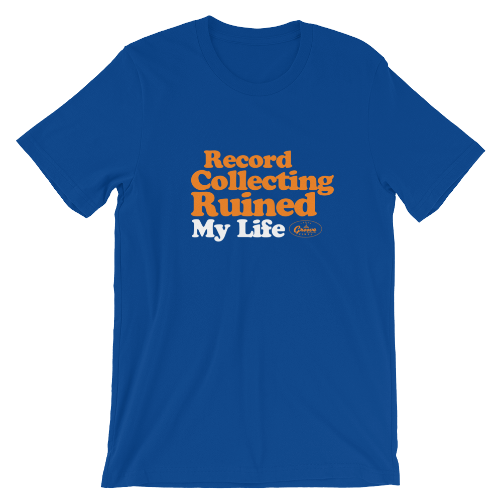 Groove Sounds Orange Text T-Shirt1