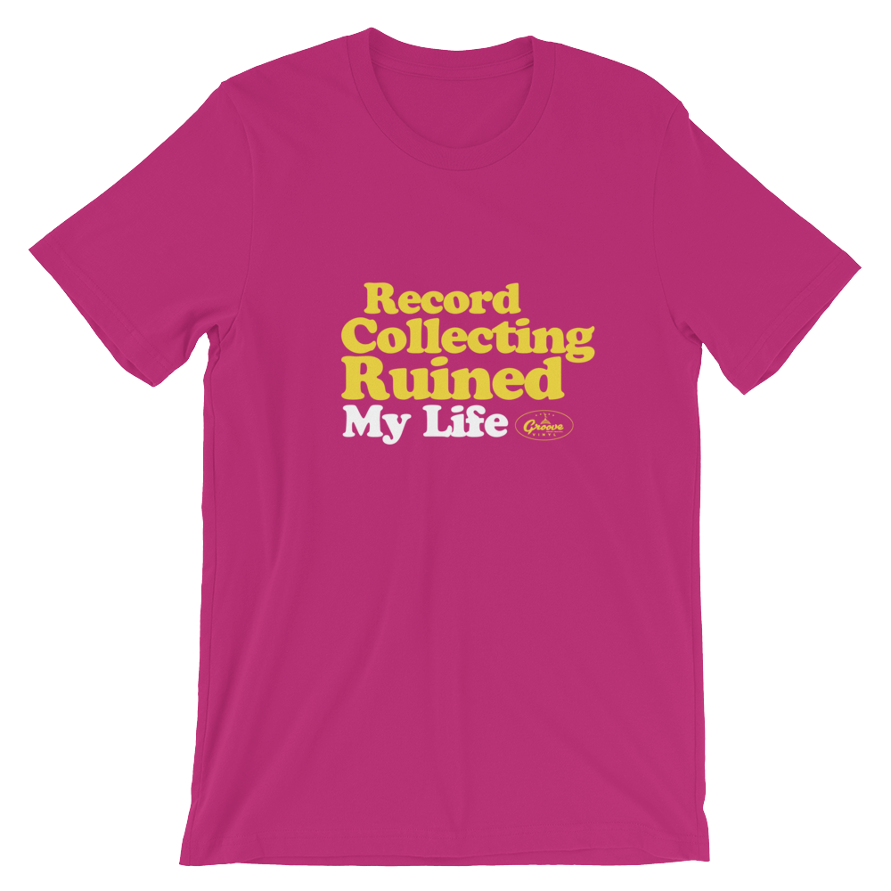 Groove Sounds Yellow Text T-Shirt