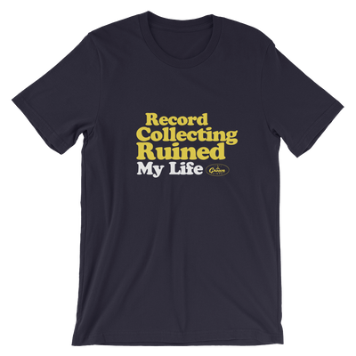 Groove Sounds Yellow Text T-Shirt - Groove Vinyl